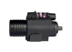 M6 Model Red Laser Tactical LED Flashlight Super Bright 93mm Overall Length