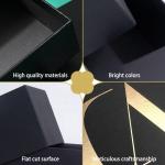 Custom Logo Eco Cardboard Gift Package Rigid Paper Box with Luxury Lid Base