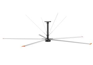 China 55rpm High Air Volume HVLS Cooling Fan Ceiling Mounted For Animal Husbandry wholesale