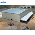 Prefab Steel Space Frame Custom Aircraft Hangars with Lifting door