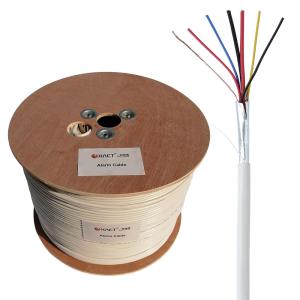 China Exactcables 18x0.22mm2 Shielded TC Tinned Copper CPR Eca Alarm Cable Control Cable wholesale