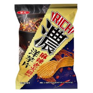 China 2024 Hot Selling Spicy Hotpot 76.5g, Pack of 10 - Wholesale from a Leading Asian Snack Brand - Veggie Snack. wholesale