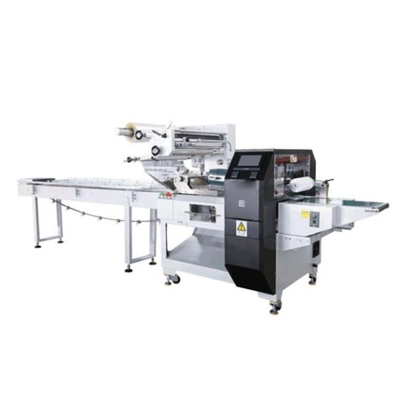 Flexible And Speed Frozen Food Packaging Equipment HFFS Horizontal Flow Wrapping