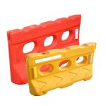 Outdoor Security Plastic Road Safety Barrier Customized Water Filled