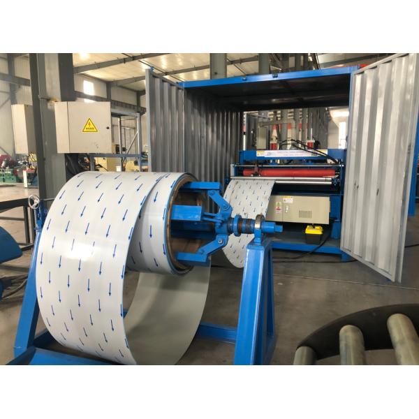 High Load Bearing Capacity Standing Seam Roofing Sheet Machine With Slitting And Bending Machine