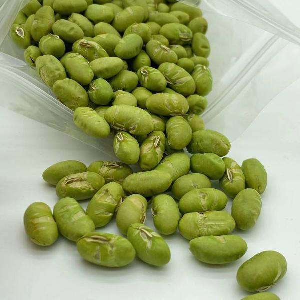 High Protein Roasted Bean Snacks Salty Roasted Edamame Beans