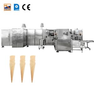 China 10kg / hour Barquillo Cone Machine With Stainless Steel Construction wholesale