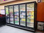 110V Reach In Glass Door Display Chiller With Remote Compressor Unit