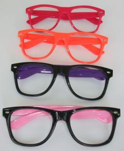 China Strong Diffraction Effect Clear Fireworks Flip UP Rainbow Glasses wholesale