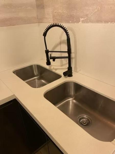 Cabinet Undermount Stainless Steel Kitchen Sink 220mm Depth For Sink Suppliers