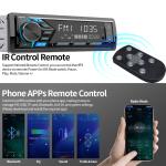 Customization RTS Single Din Car Radio Universal 1Din MP3 Build In Car Radio BT