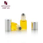 BLP-2ML No Leakage Mini Cute Empty Transparent Amber Color Glass Bottle With