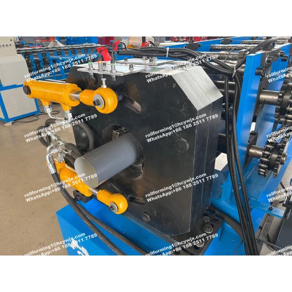 Rain Water Steel Down Pipe Roll Forming Machine 333