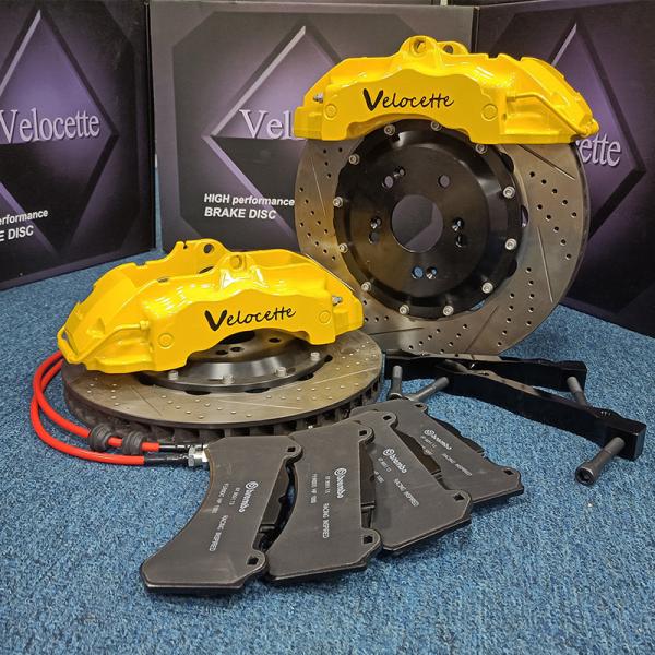 Monoblock Forged Modified Car Brake Calipers 18Z 6 Pistons With Stainless Steel