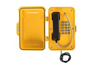 China Aluminum Enclosure Outdoor Weatherproof Telephones With Tamper Resistant Fixings wholesale