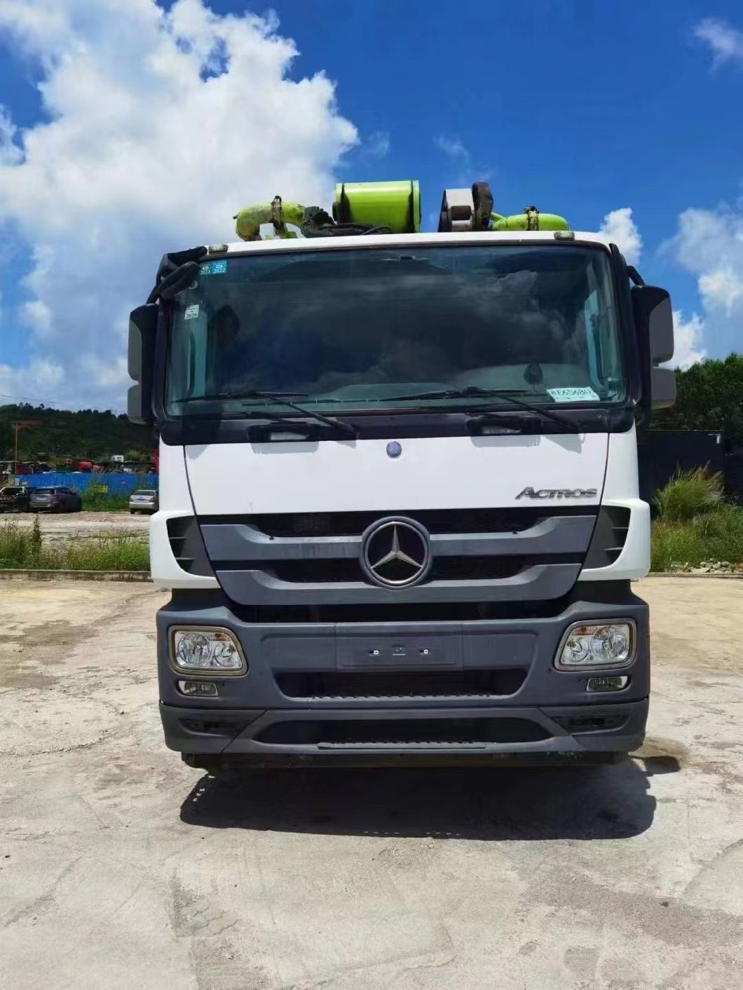 2019 Zoomlion 56m Concrete Pump Truck Truck Mounted Pump Heavy Equipment Putzmeister