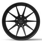 Porsche 997 20 X 10 2 Piece Concave Gloss Black Forged Aluminum Alloy Rims 5x130