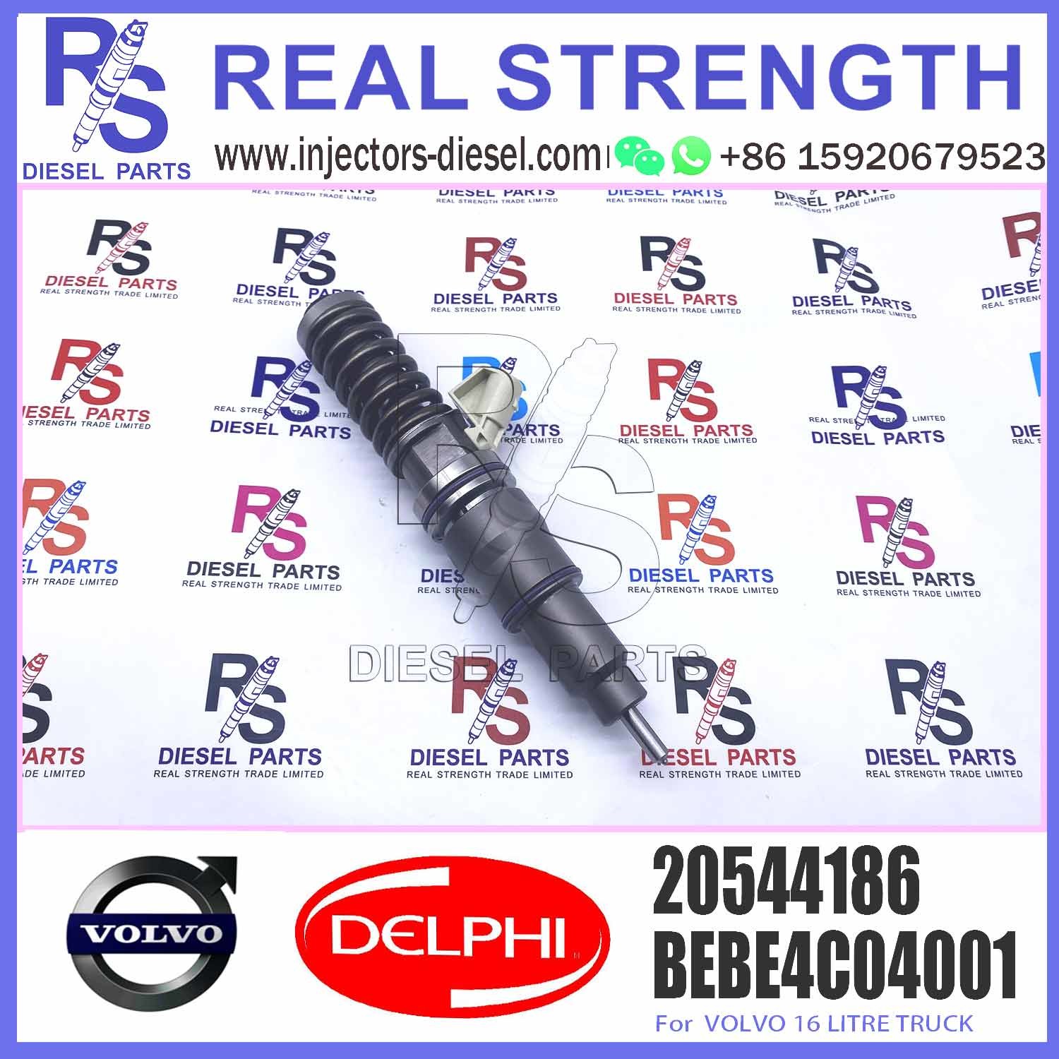 1600231962358 diesel fuel injector BEBE4C04001 BEBE4C04101 20544186 85000318 for V-O-L-V FH 16 D16C, Euro 3,