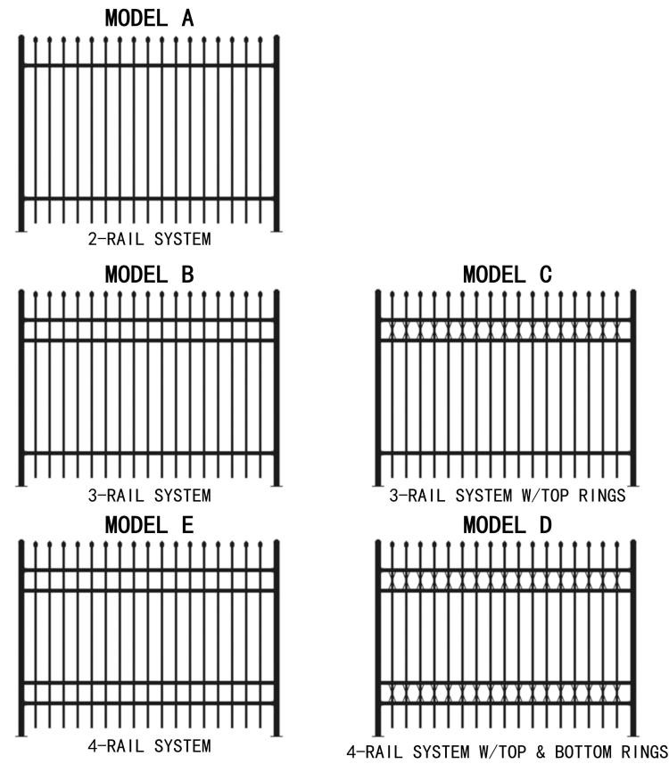 Pressed Spear ,Crimped Spear Tubular Fence Garrison Fencing for sale