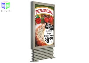 China Outdoor Waterproof Scrolling Light Box Free Standing Shopping Mall With 2 Sided wholesale