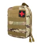 Emergency First Aid Survival Kit Backpack for Hiking Camping Traveling Cycling