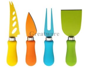 China Multi-Colored Cheese Knife Set wholesale