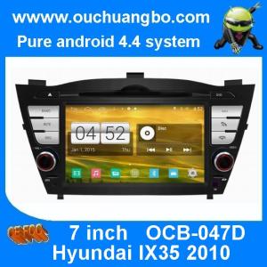 China Ouchuangbo Hyundai IX35 2010-2012 amdroid 4.4 stereo navi gps radio support canbus swc iPo wholesale