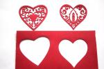 Magnetic dies Love steel die cuts embosses Scrapbook Templates Love die Candles