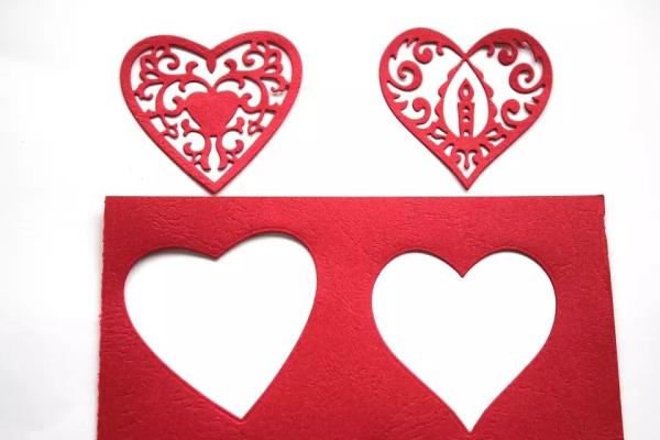 Magnetic dies Love steel die cuts embosses Scrapbook Templates Love die Candles