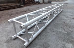 China 387x387 mm Aluminum Spigot Truss 0.5m - 4m Length Roof Trussing System wholesale