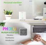 LED Disinfection And Active Carbon UVC Tabletop Air Purifier