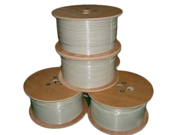 Copper Clad Steel RG11 Coaxial Cables PVC Jacket CATV RG11 Coaxial Cable With