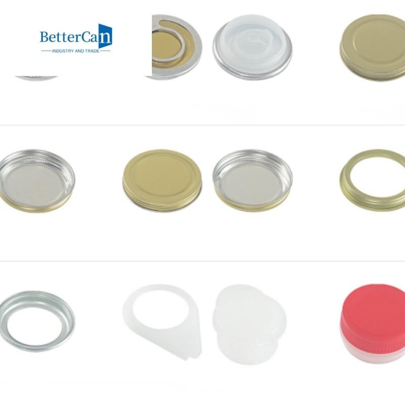 Metal Tin Accessories 0.21mm Square Tin Container Handle