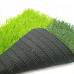 Bicolor Synthetic Futsal Artificial Grass Fire Resistant For Field Soccer
