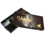 Vanilla Essential Oil Paper Package Box With Divider Inner Tray 350gsm