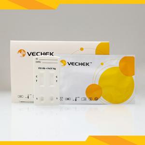 China Rapid Veterinary Cat Test Kits , FIV Ab FeLV Antigen Combo Rapid Test wholesale