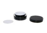 Cosmetic Packaging Plastic Cosmetic Jars , Wide Mouth Empty Cosmetic Containers