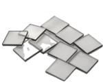 Rough CVD Diamond Plate MPCVD Diamond Seed Crystal 13x13x0.4mm For Growing