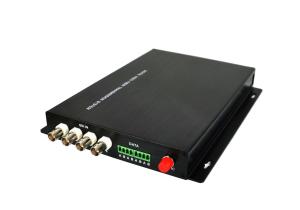 China 4-ch 3G-SDI fiber extender with data wholesale