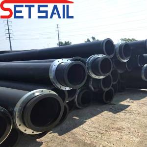 China QHCSP-25 Long Service HDPE Cutter Suction Dredger Pipe with Rubber Hose within Market wholesale