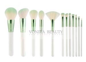 China Eco Friendly Synthetic Fiber Makeup Brushes 12pcs wholesale