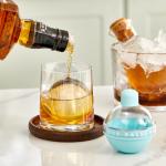 2.5 Inches Silicone Ice Molds Cocktails Whiskey Ice Ball Maker