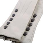 Wholesale hot sale women genuine leather driving gloves with button