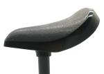 Black BMX Bicycle Parts Plastic Seat Saddle 22. 2x 200mm Alloy Seat Post