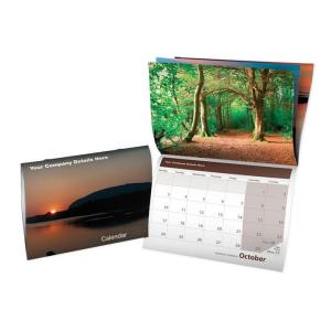 China SGS Threaded Circle Wall Calendar Printing Full Color Month View Calendar wholesale