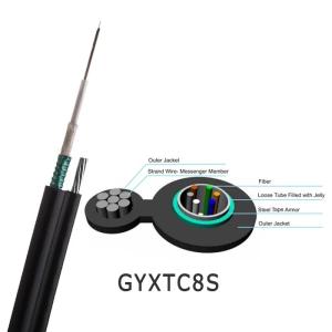 China 800m Span Aerial Fiber Optic Cable Self Supporting And Amored Sheath Single mode for the Indoor shaft/building wiring wholesale