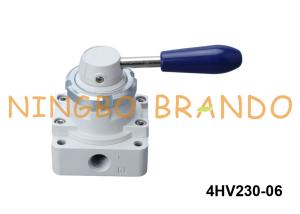China 4HV230-06 Airtac Type Rotary Hand Lever Air Valve 4/3 Way wholesale