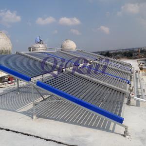 China Large Scale Unpressurized Solar Water Heating System for Hotel 1000L Capacity wholesale