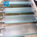 White Laminated Glass 6+6mm Double Laminated Glass Curtain Wall