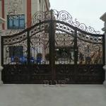 Automatic Main House Driveway Gates Gate Design Fencing Wrought Iron Swing